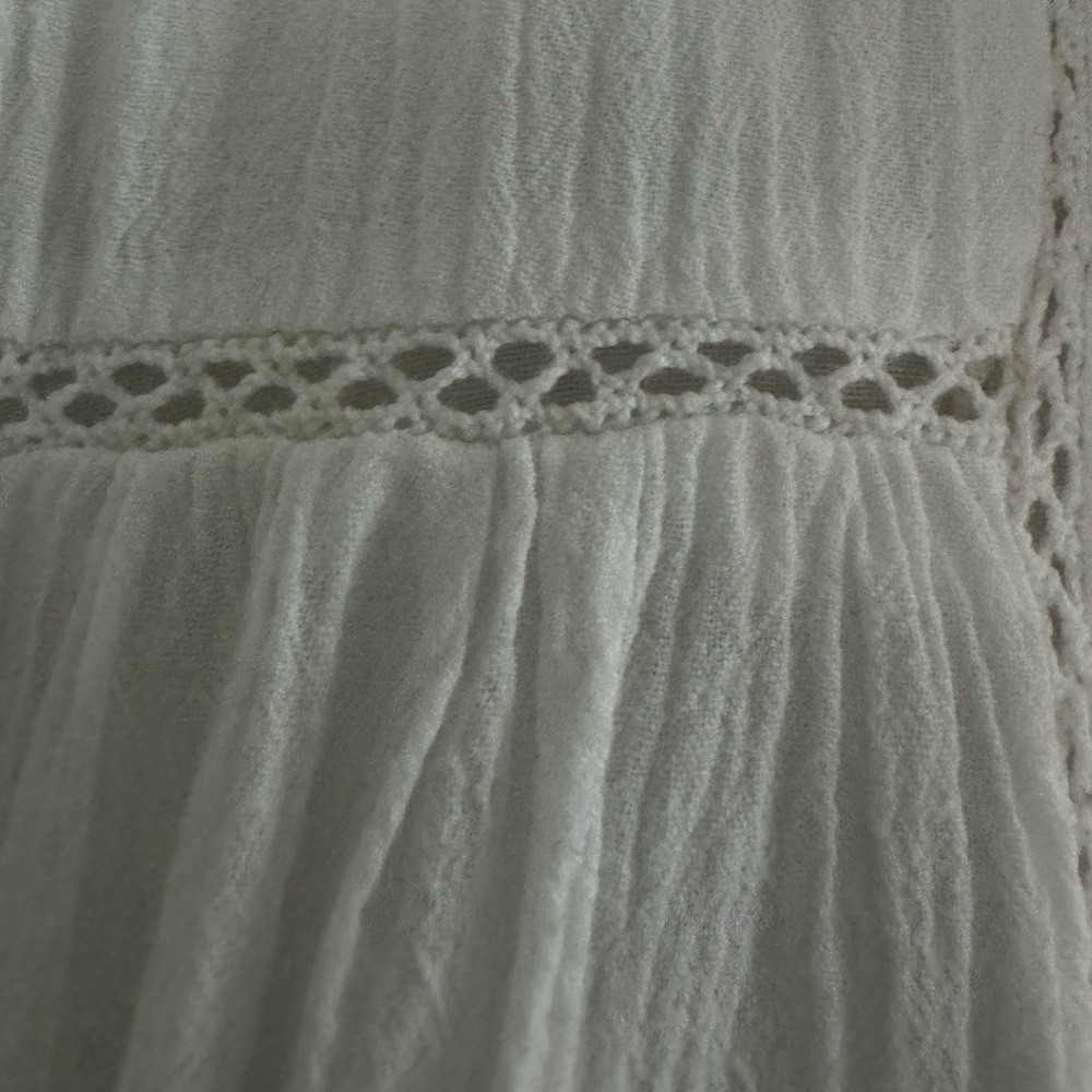 Tuckernuck Pomander Place White Ophelia Mini Dress Coverup Coastal Minimalist - Picture 6 of 11